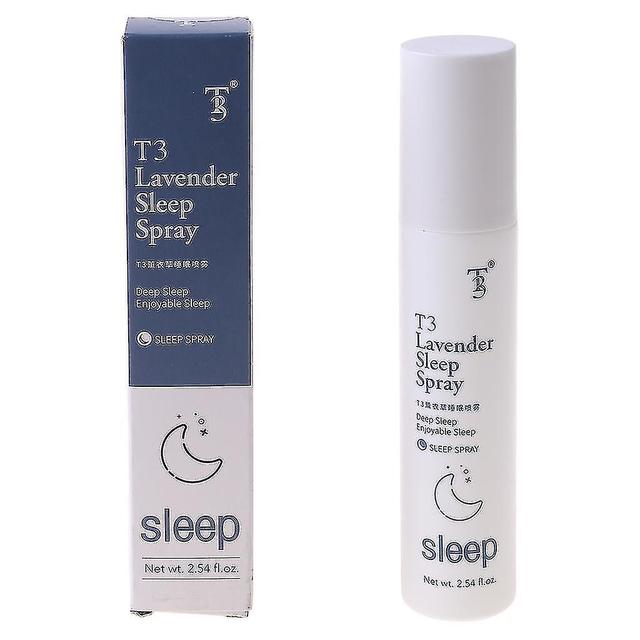 75ml Lavendel Diepe Slaap Kussen Spray Slapeloosheid Etherische Olie Extract Verlicht Stress Relief Angst on Productcaster.