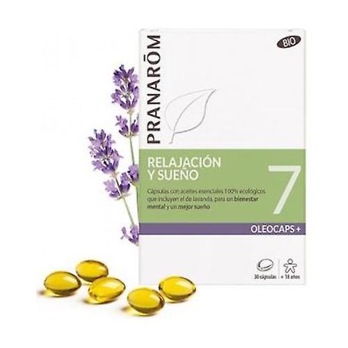 Pranarôm Oleocaps 7 - Relaxation and Sleep Bio 30 capsules on Productcaster.