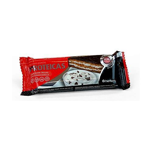 Herbora Black Chocolate and Stracciatella Protein Bar 1 bar of 15.18g on Productcaster.