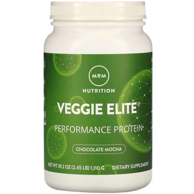 MRM, Veggie Elite, Performance Protein, Chocolate Mocha, 2.45 lb (1.110 g) on Productcaster.