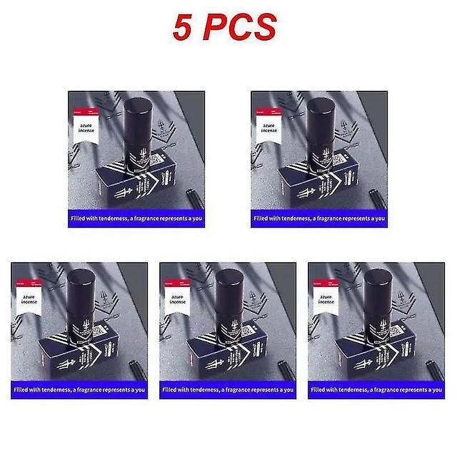 1/3/5PCS Pheromone Solid Cologne | Extra Strength Men Cologne | Portable Pocket Natural Long Lasting & Easy [XH] Style A 5pcs on Productcaster.