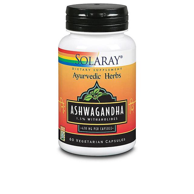 Solaray Ashwagandha 470 Mg - 60 Vegcaps Unisex on Productcaster.