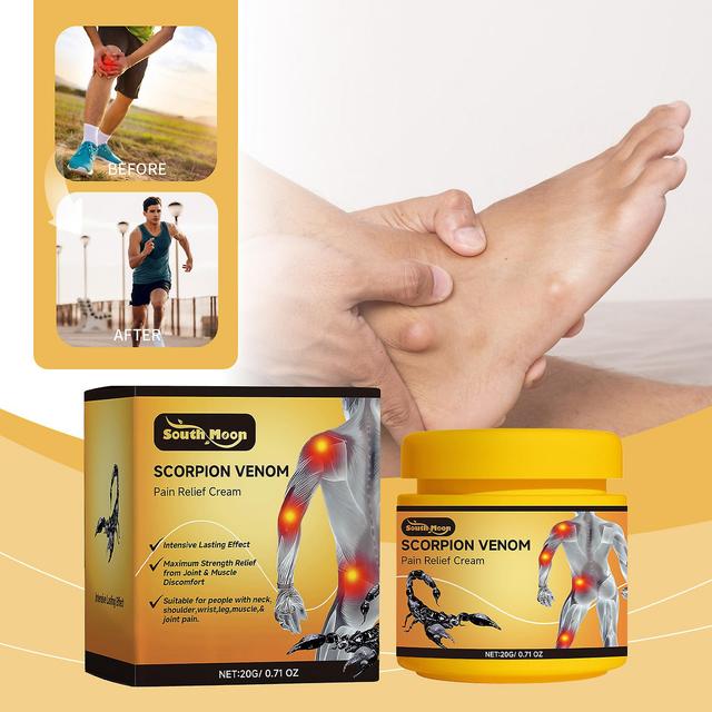 Chicoque Scorpion Venom Pain Care Cream, Relief Neck Shoulder Wrist Leg Muscle Discomfort Repair Cream 1pc on Productcaster.