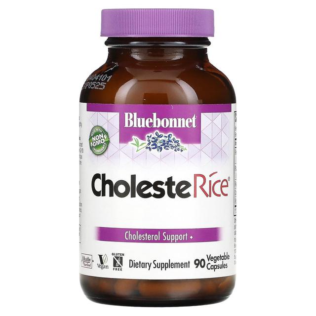 Bluebonnet Nutrition, CholesteRice, 90 Vegetable Capsules on Productcaster.