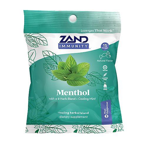 Zand Herbalozenge Menthol, 15 Lutschtabletten (Packung mit 4 Stück) on Productcaster.