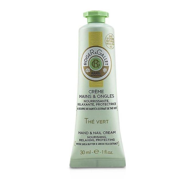 Roger & Gallet Green tea (the vert) hand & nail cream - 30ml/1oz on Productcaster.