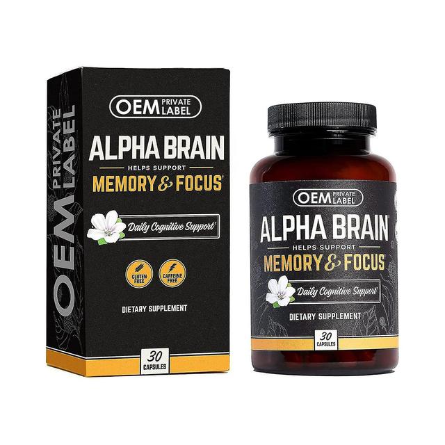 Intelligence Capsule Nootropic Brain Immune Function Supplement Focus Concentration Memory- on Productcaster.