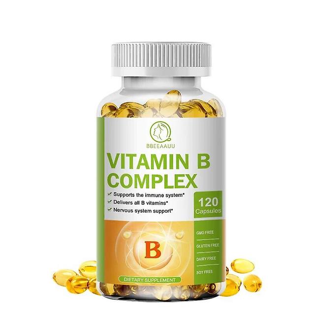 Tib Super B Vitamin B Complex Capsules (vitamin B1, B2, B3, B5, B6, B12, Folic Acid, Biotin, Coq10) Contain All B Vitamins Tib 120pcs on Productcaster.