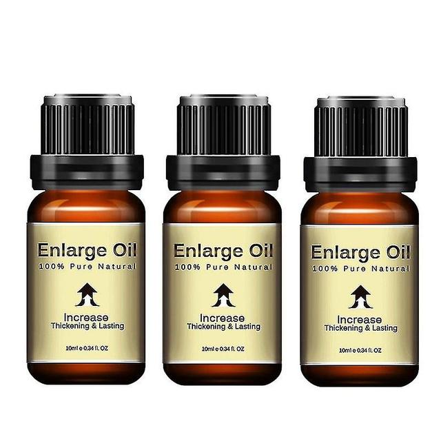 3pcs Sex Enlargement Essential Oil Bigger Longer Delay Sex Products For Men 10ml on Productcaster.