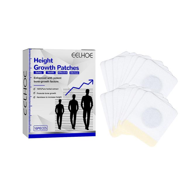 Hoogte groei patch bevorderen botgroei plantaire acupunt stimulatie voet sticker lange gestalte verhogen gezondheid patch 16pcs on Productcaster.