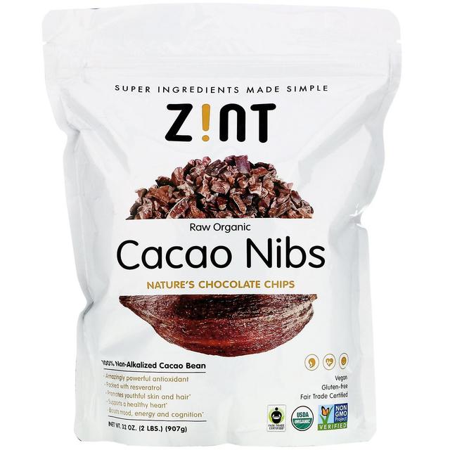 Zint, Raw Organic Cacao Nibs, 32 oz (907 g) on Productcaster.