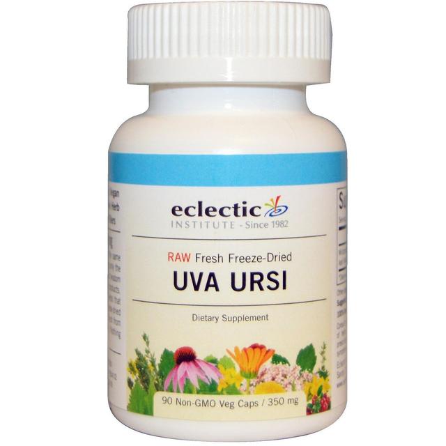 Eclectic Institute, Uva Ursi, 350 mg, 90 niemodyfikowanych genetycznie czapek warzywnych on Productcaster.