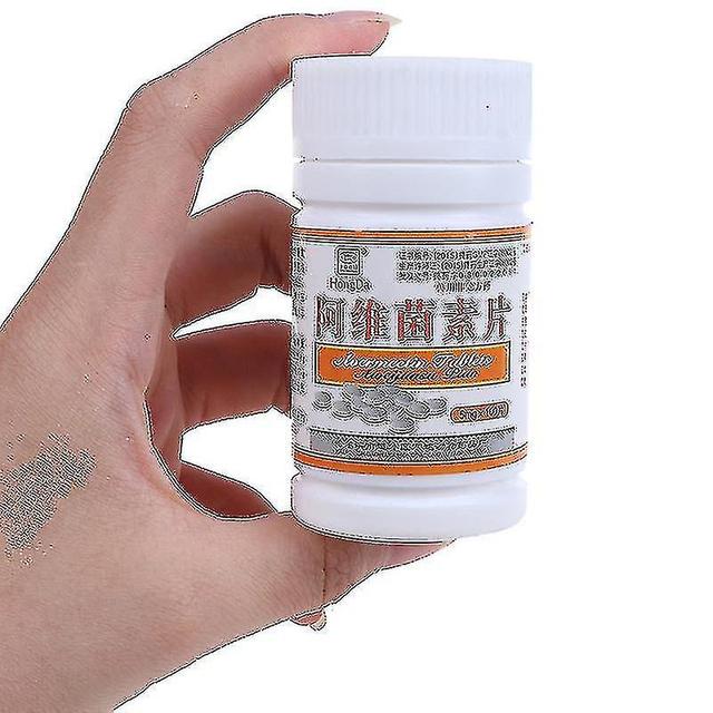 100 Tabletten/Flasche Avermectin Tabletten Oral Anthelmintic Milben Parasiten Nematode 2024-neu on Productcaster.