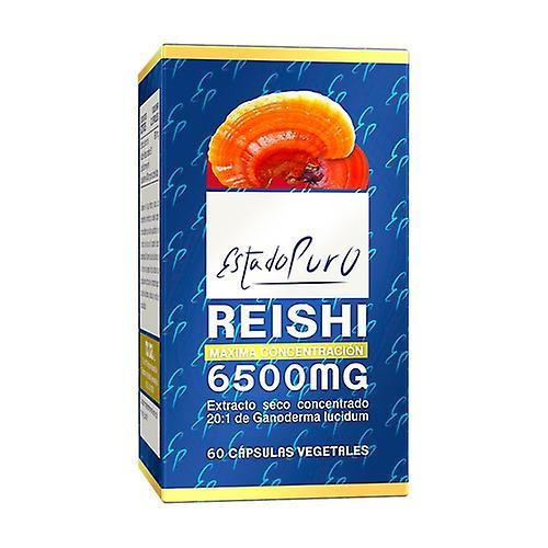 Estado Puro Reishi 6.500 mg 60 vegetable capsules of 470mg on Productcaster.