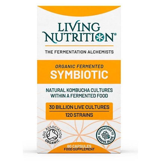 Living Nutrition Organic Fermented Symbiotic Capsules 60 (LN2001) on Productcaster.