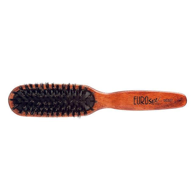 Eurostil plano professional boar bristle brush on Productcaster.