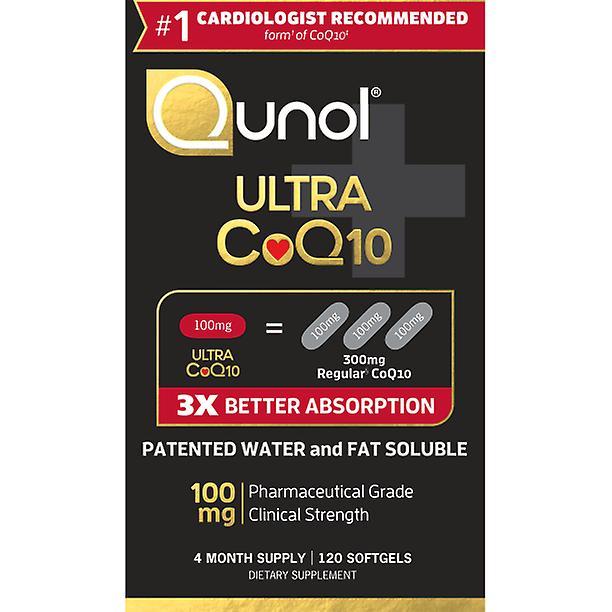 Qunol ultra coq10 softgels, 100 mg, 120 ct on Productcaster.