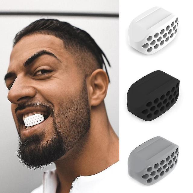 Xmry Jaw Line Exerciser Face Muscle Toning Chew Jawline Jawzrsize Trainer Wit on Productcaster.