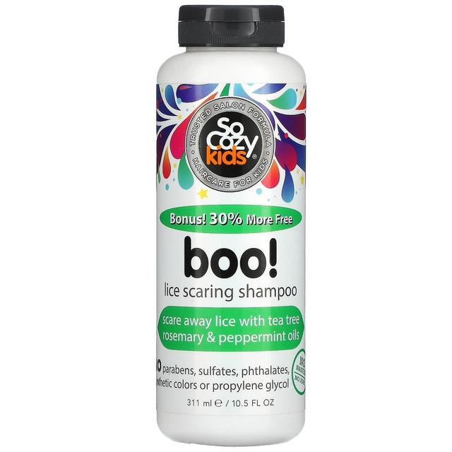 SoCozy, Kids, Boo! Lice Scaring Shampoo, 10.5 fl oz (311 ml) on Productcaster.