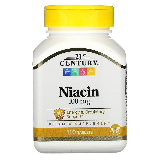 21st Century, Niacin, 100 mg, 110 Tablets on Productcaster.