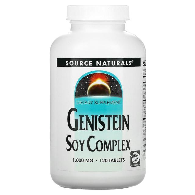 Source Naturals, Genistein Soja-Komplex, 1.000 mg, 120 Tabletten on Productcaster.