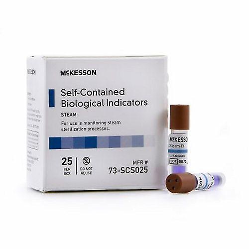 McKesson Sterilisatie Biologische Indicator Injectieflacon, Telling van 25 (Pack van 1) on Productcaster.