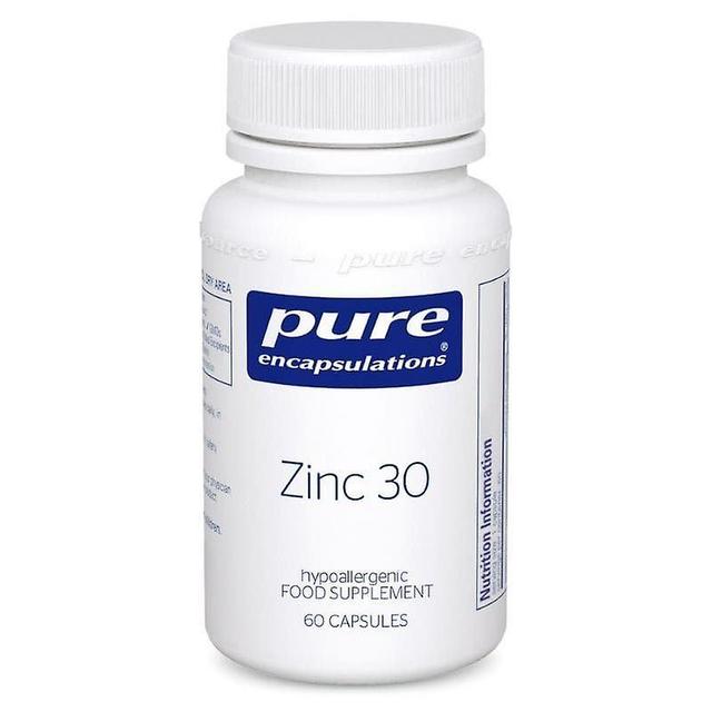 Pure Encapsulations Čisté zapuzdrenia Zinok 30 Kapsuly 60 on Productcaster.