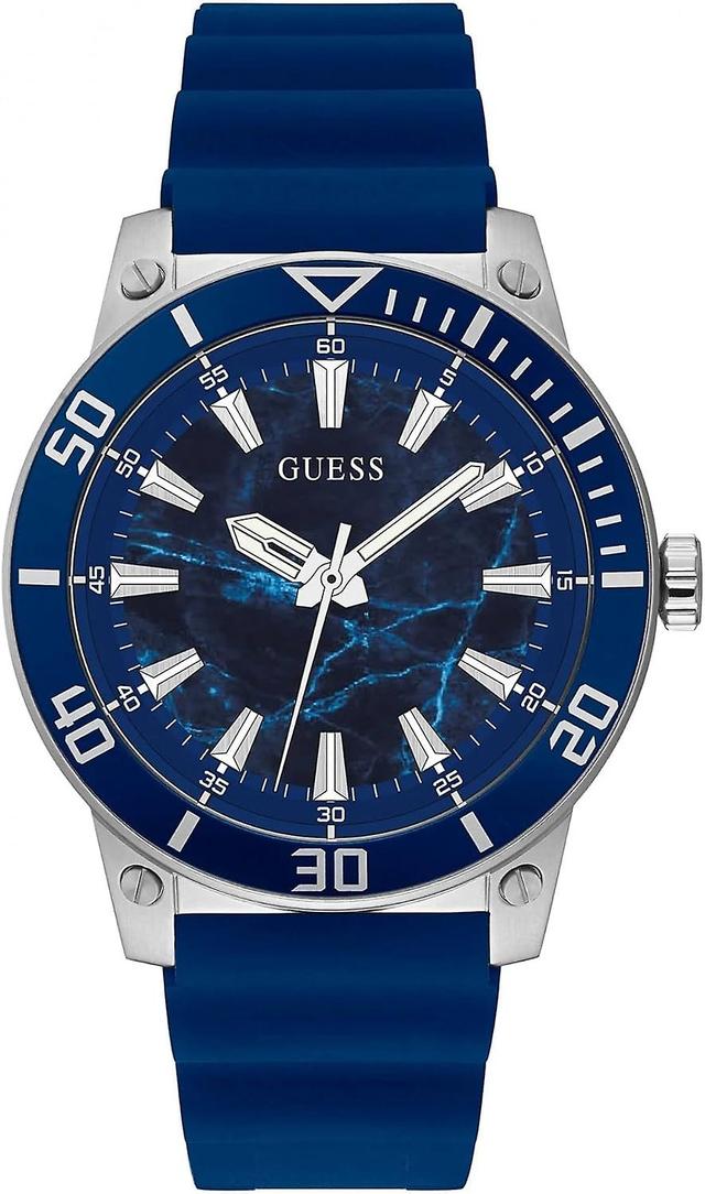 GUESS Mens Watch GW0420G1 Blue on Productcaster.