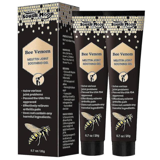 2pcs New Zealand Bee Venom Care Gel, New Zealand Bee Venom Relief Gel, Cream Gel For Bone And Care -aa90 on Productcaster.