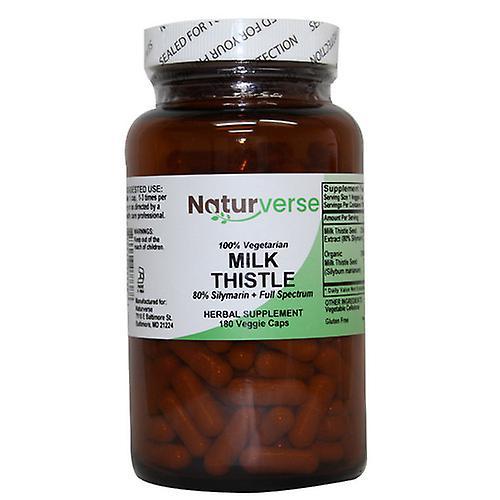 Naturverse Milk Thistle Powder Capsules Standardized, 180 VegCaps on Productcaster.