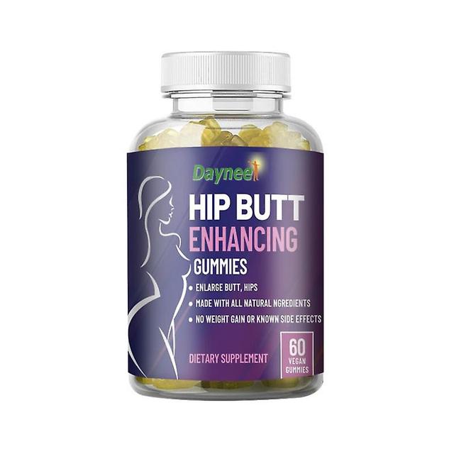 Buttocks Gummy Buttocks Curve Enhancement Dietary Supplement 60 Capsules/bottle 1pcs on Productcaster.