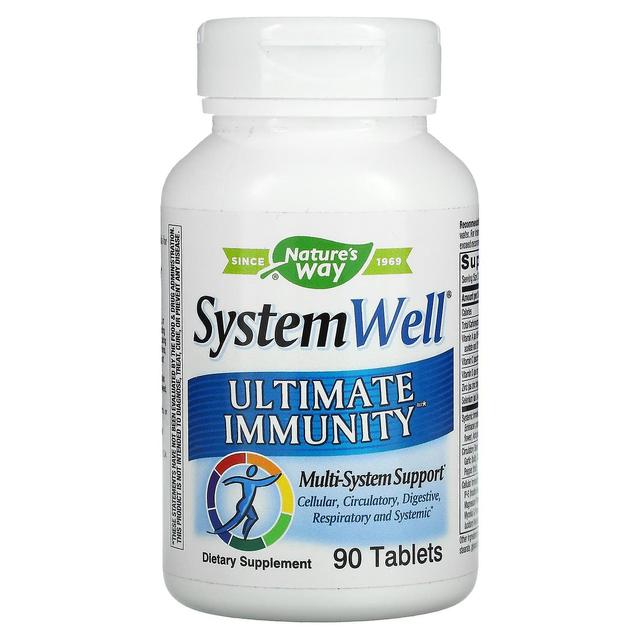 Nature's Way, System Well, Ultimate Immunity, 90 Tablets on Productcaster.