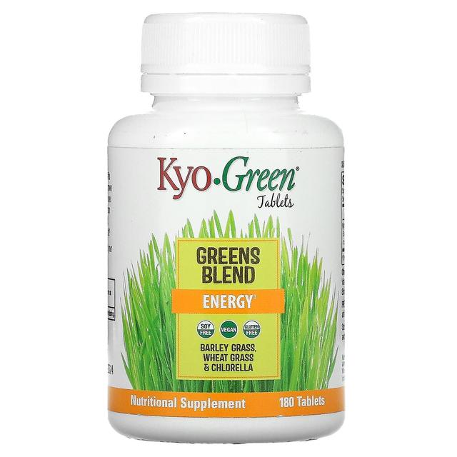 Kyolic, Kyo-Green, Greens Blend, Energy, 180 Tablets on Productcaster.