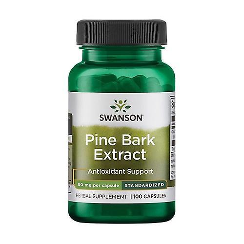 Swanson Superior Herbs Pine Bark Extract 100 capsules of 50mg on Productcaster.