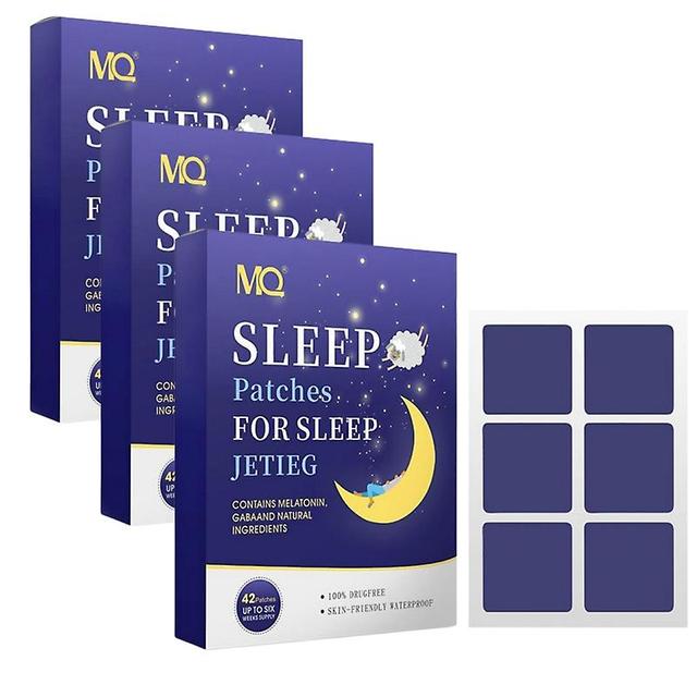 1/2/3x 42pcs Safe Sleep Patches Sonno Naturale Migliorare Aid Patch Care Adulti Riposo 3pcs on Productcaster.