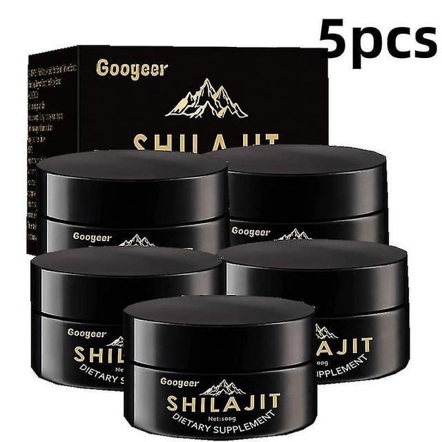 5x Himalayan Shilajit Resin, 100g, 100% Pure, Lab Tested, Safest Highest Potency on Productcaster.