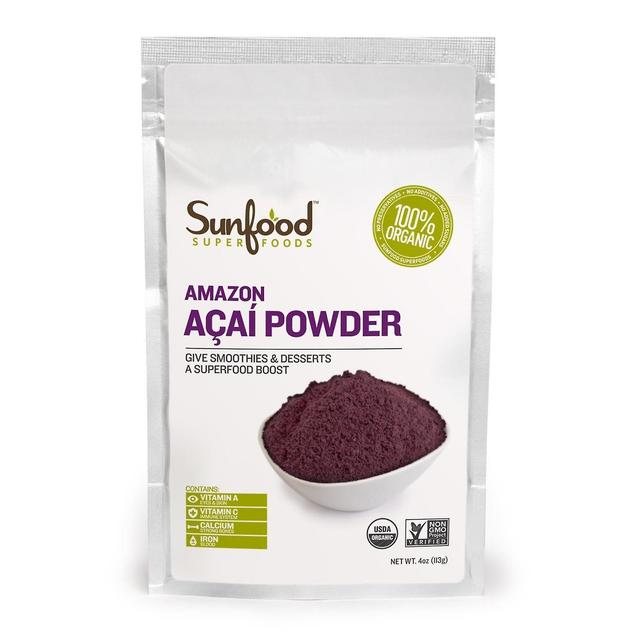 Sunfood, Amazon Açaí Powder, 4 oz (113 g) on Productcaster.