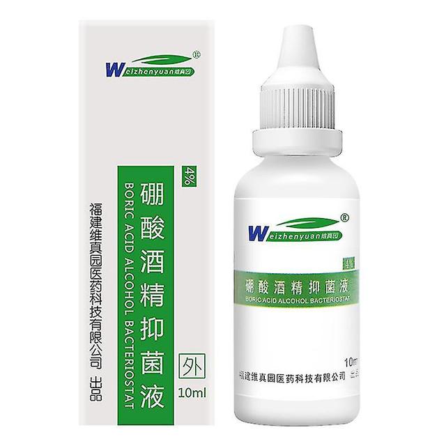 1 Pcs Ear Oil Boric Acid Alcohol Bacteriostat Softening Portable Effective 10ml on Productcaster.