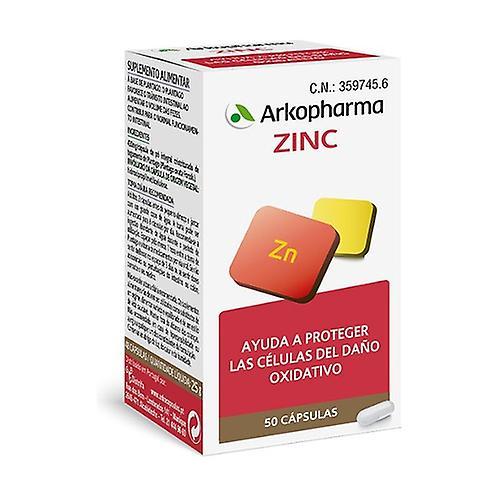 Arkopharma Arkovital Zinc 50 capsules on Productcaster.