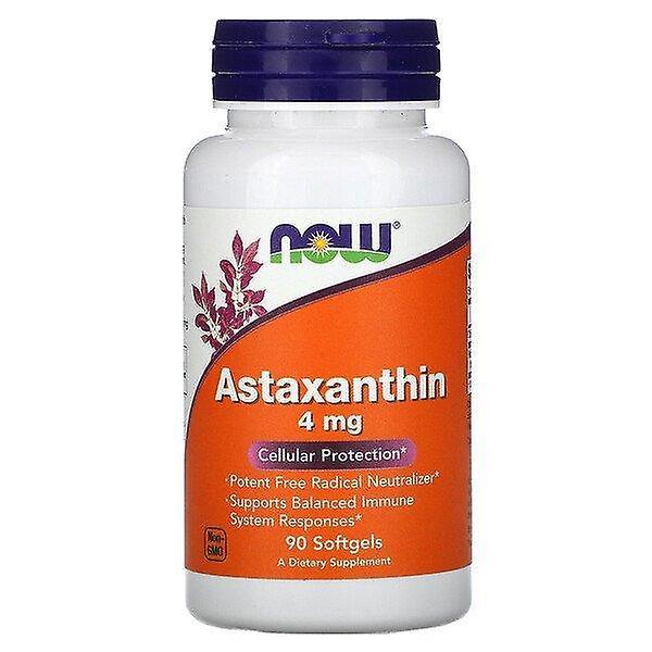 Now Foods, Astaxantina, 4 mg, 90 Cápsulas gelatinosas on Productcaster.