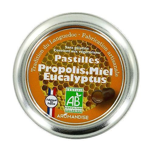 Aromandise Propolis, Honey and Eucalyptus Pastilles 36 pellets on Productcaster.