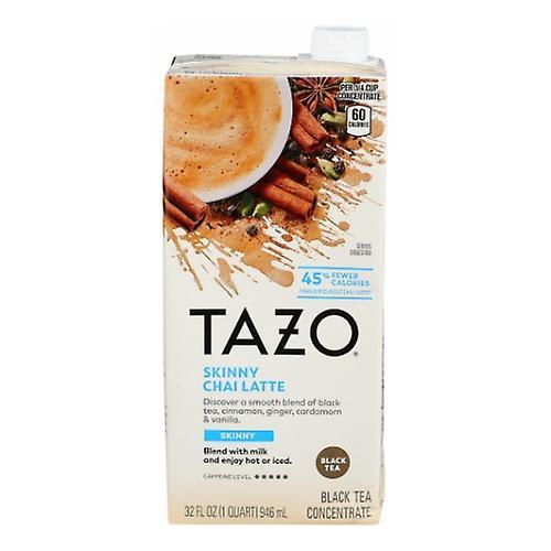 Tazo Skinny Latte Chai Black Tea, 32 Oz (Case of 6) (Pack of 1) on Productcaster.