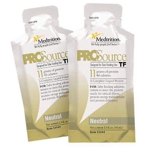 Medtrition Tube Feeding Formula ProSource TF 45 mL Pouch Ready to Hang Unflavored Adult, Count of 1 (Pack of 3) on Productcaster.