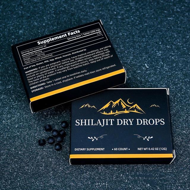 Pusili Tabletas de Shilajit, 100% Tabletas Puras de Shilajit 60 Unidades - Shilajit Suplemento Orgánico del Himalaya para Energía y Sistema Inmunol... on Productcaster.