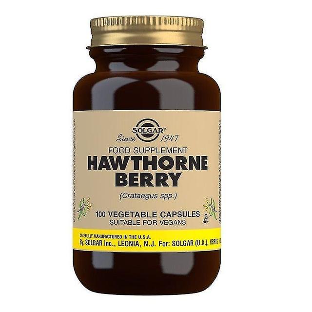 Hawthorne Berry 520mg Vegicaps 100 (12537108) on Productcaster.