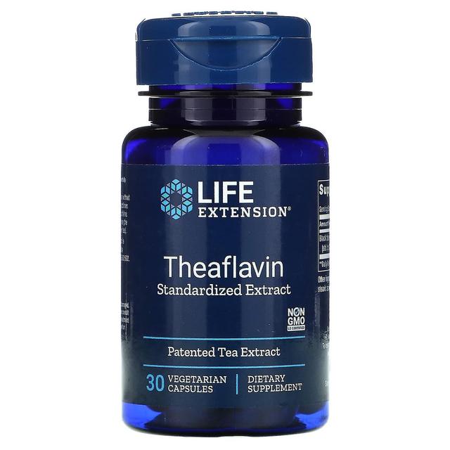 Life Extension, Theaflavin Standardized Extract, 30 Vegetarian Capsules on Productcaster.