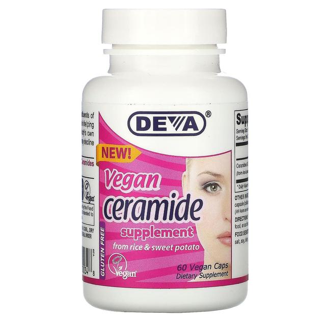 Deva, Vegan Ceramide, 60 Vegan Caps on Productcaster.