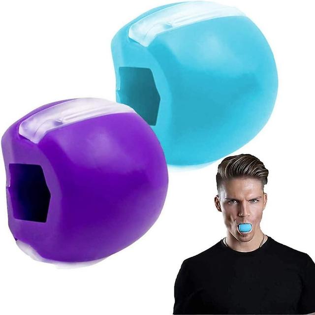 Jaw Exercise Ball, Jaw Trainer, Double Chin Fitness Equipment, Face Neck Chew Tool, Jawline Define, on Productcaster.