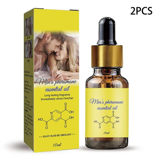 Pheromone Fragrance Oil Long Lasting Refreshing Liquid Fragrance For Women Men 2pcs on Productcaster.