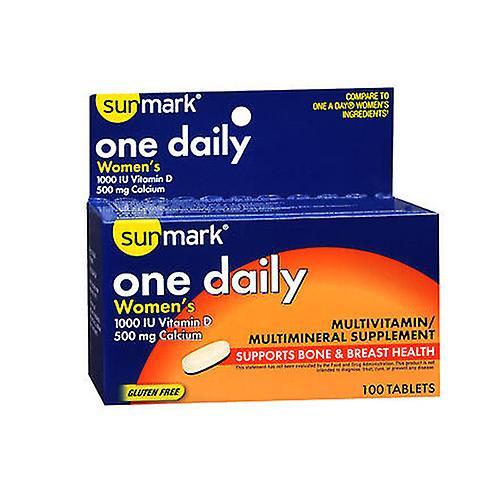 Sunmark One Daily Women's Multivitamin - Multimineral Tablets, 100 Tabs (Pack of 6) on Productcaster.